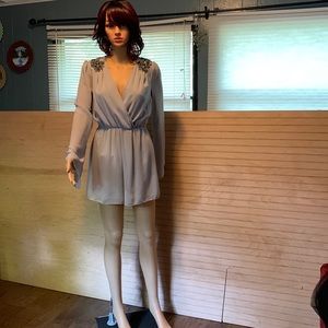 Little Mistress grey color size 10 new with tag clean